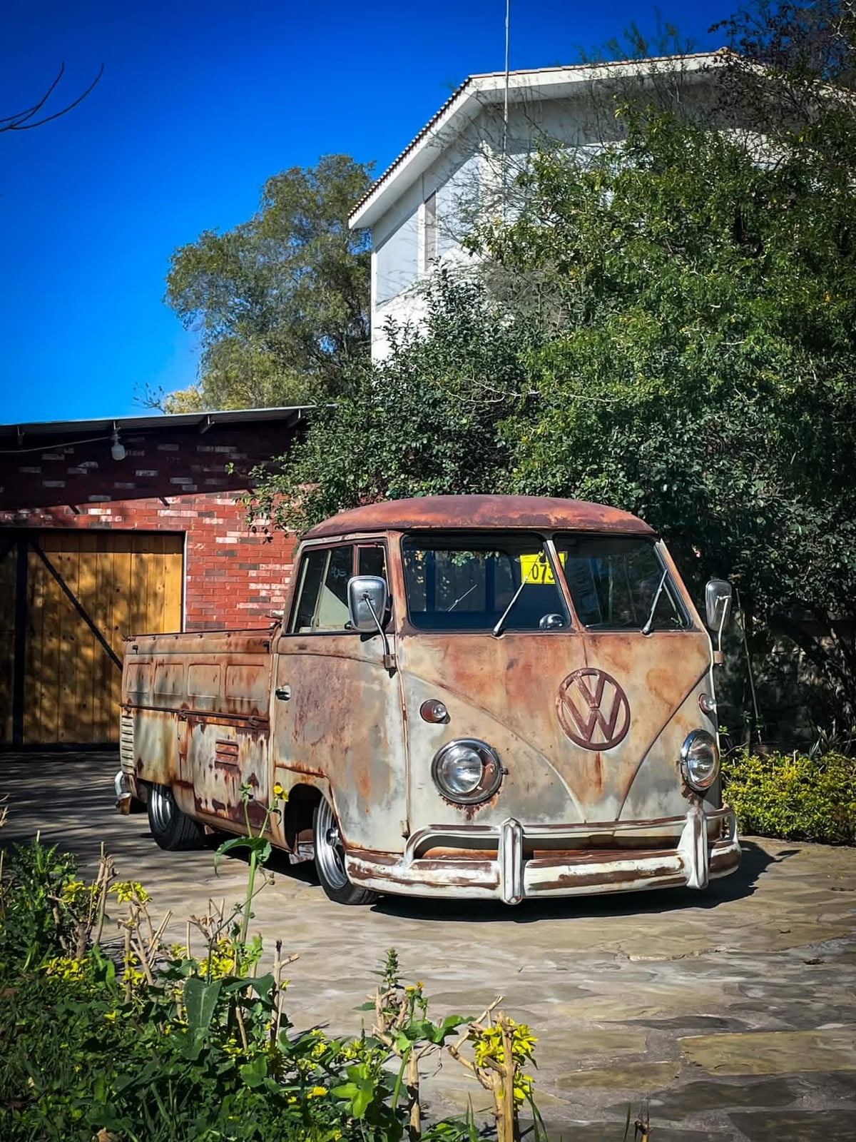 VW Combi Pickup en proceso
